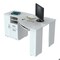 Homeroots Corner Computer Desk - Melamine and Engineered wood 249807 - alternate 3